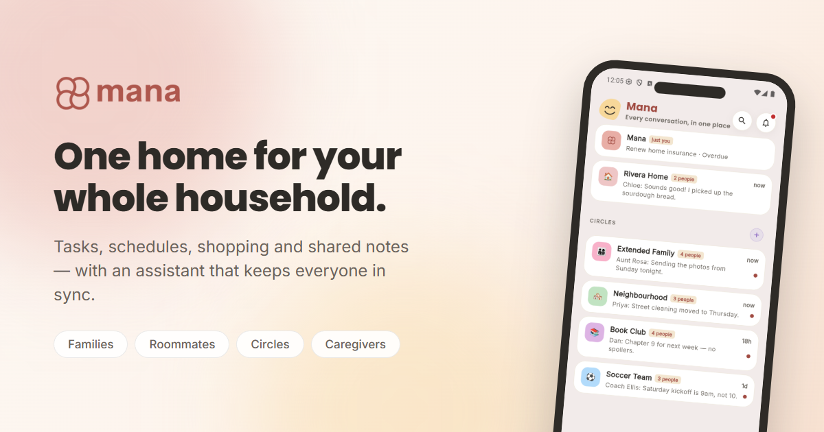 I built a family organizer for my own household, we've used it daily for a couple of months, so I re